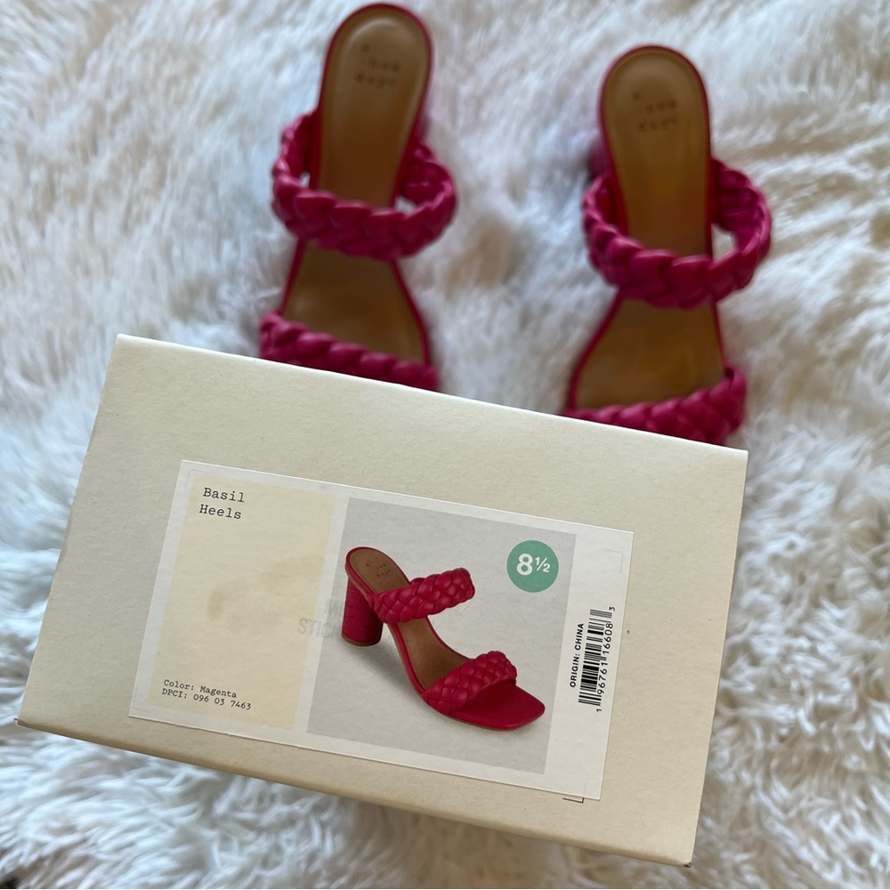 A New Day Basil Heels - size 8.5 - Picture 5 of 7